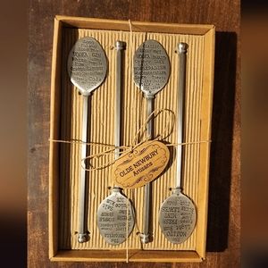 Towle Hand Stamped Cocktail Stirrers